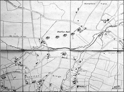 008 Mitchell's Map of Cheltenham 1806 &copy; David Hanks